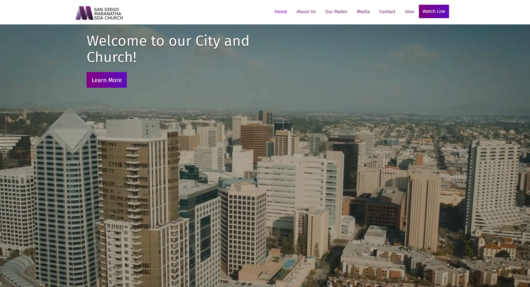 SDA Church Website Project